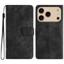 Mobigear Butterfly Housse iPhone 17 Pro Etui Porte-Monnaie - Noir