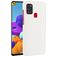 Mobigear Croco Coque Samsung Galaxy A21s Coque arrière - Blanc