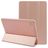 Mobigear Tri-Fold Gel Coque iPad Air 11 Pouces (2024) Etui en TPU,Similicuir - Rose doré