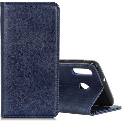Mobigear Classic Elegance Housse Samsung Galaxy A40 Etui Porte-Monnaie - Bleu