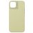 Nudient Bold Coque iPhone 14 Plus Coque arrière Rigide - Vanilla Yellow