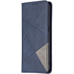 Mobigear Rhombus Slim OPPO Reno 6 5G Étui - Bleu