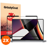 GrizzlyCoat Premium MacBook Pro 14 Pouces (2021-2026) Protection d'écran Film - Compatible Coque (Lot de 2)