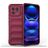 Mobigear Bumpy Coque Xiaomi 13 Coque arrière en TPU Souple - Bordeaux