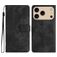 Mobigear Butterfly Housse iPhone 17 Pro Etui Porte-Monnaie - Noir