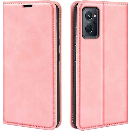 Mobigear Retro Slim Housse OPPO A76 Etui Porte-Monnaie - Rose