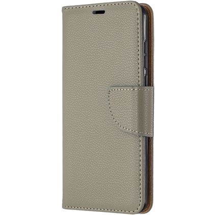 Mobigear Excellent Housse Huawei P40 Etui Porte-Monnaie - Gris