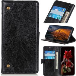 Mobigear Ranch Housse Motorola Moto E22 Etui Porte-Monnaie - Noir