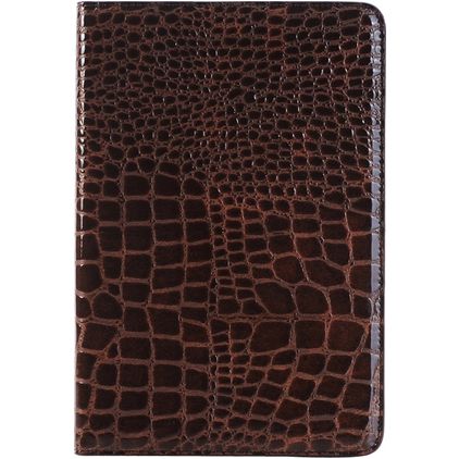Mobigear Croco Coque iPad Mini 4 (2015) Etui - Marron