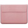 Mobigear Envelope Croco Pochette Ordinateur portable (max 19 cm x 30 cm) Housse ordinateur - Rose