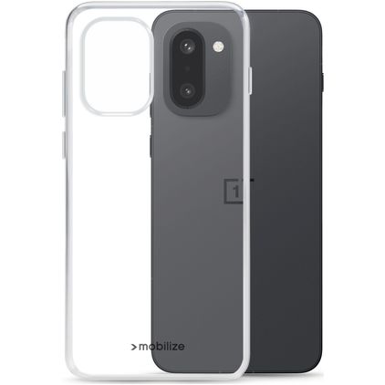 Mobilize Gelly Case Coque Transparente OnePlus 15R Coque arrière en TPU Souple - Transparent