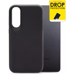 My Style Tough Coque Samsung Galaxy S25 Edge Coque arrière Rigide Anti-Chocs - Noir