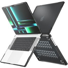 Mobigear Shockproof Pro MacBook Pro 14 Pouces (2021-2026) Coque - Noir - Model A2442 / A2779 / A2918 / A2992 / A3401 / A3112 / A3434 / A3427 / A3426