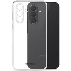 Mobilize Gelly Case Coque Transparente Samsung Galaxy A27 Coque arrière en TPU Souple - Transparent