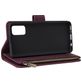 Mobigear Zipper Housse Samsung Galaxy A41 Etui Porte-Monnaie - Rouge
