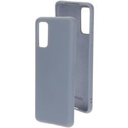 Mobiparts Coque Samsung Galaxy S20 Coque arrière en Silicone - Royal Grey