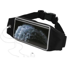 Mobiparts Comfort Fit Belt Brassard Téléphone iPhone 11 Pro Ceinture Coque de Sport en Neoprène - Noir