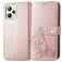 Mobigear Clover Housse Realme C35 Etui Porte-Monnaie - Rose doré