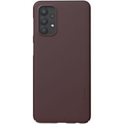 Nudient Thin Precise Samsung Galaxy A32 5G Plastique rigide Coque arrière - Sangria Red