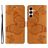 Mobigear Butterfly Housse Samsung Galaxy A26 Etui Porte-Monnaie - Cognac