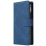 Mobigear Zipper Housse Samsung Galaxy S10 Lite Etui Porte-Monnaie - Bleu