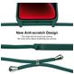 Mobigear Lanyard iPhone 14 Coque avec cordon en Silicone - Vert foncé