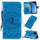 Mobigear Sunflower Housse iPhone 11 Pro Etui Porte-Monnaie - Bleu