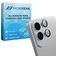 Mobigear Single Samsung Galaxy S25 Edge Verre trempé Protection objectif caméra - Compatible coque - Argent