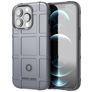 Mobigear Rugged Shield Coque iPhone 13 Pro Max Coque arrière en TPU Souple Anti-Chocs - Gris