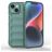 Mobigear Bumpy Coque iPhone 15 Coque arrière en TPU Souple - Vert