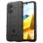 Mobigear Rugged Shield POCO M5 TPU souple Coque arrière Antichoc - Noir