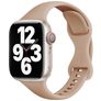 Mobigear Sport Slim Bracelet Silicone Apple Watch Fermeture à clou et passant - 49/46/45/44 mm - Rose