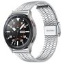 Mobigear Seven Bead Bracelet Acier pour Smartwatch Fermeture à pince - 20 mm - Argent