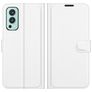 Mobigear Classic Housse OnePlus Nord 2 Etui Porte-Monnaie - Blanc
