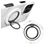 MIO Holder MagSafe Bague téléphone - White Marble Universel