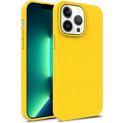 Mobigear Bio Coque iPhone 15 Plus Coque arrière en Eco-Friendly - Jaune