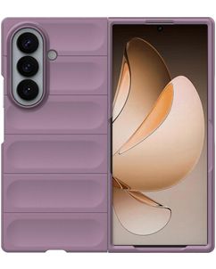 Mobigear Bumpy Coque Samsung Galaxy Z Fold 8 Ultra Coque arrière en TPU Souple - Violet