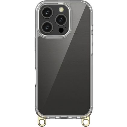 Mobigear Bungy Coque iPhone 16 Pro Coque arrière Rigide - Or