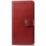 Mobigear Snap Button Housse Nokia 5.3 Etui Porte-Monnaie - Rouge