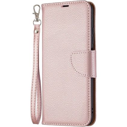 Mobigear Excellent Housse POCO M3 Pro Etui Porte-Monnaie - Rose doré