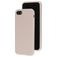 Mobiparts Coque iPhone 7 Coque arrière en Silicone - Soft Salmon