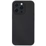 Mobigear Rubber Touch Coque iPhone 14 Pro Coque arrière en Silicone - Noir
