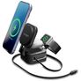 Cygnett MagStand 3-in1 - MagSafe 0.7 Meter Fast Charge 22.5W - Noir