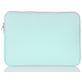 Mobigear Double Zipper Pochette Ordinateur portable en Neoprène (max 23 cm x 32 cm) Housse ordinateur - Vert