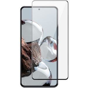 Mobigear Premium Xiaomi 12T Verre trempé Protection d'écran - Compatible Coque - Noir