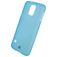 Mobilize Gelly Coque Samsung Galaxy S5 Coque arrière en TPU Souple - Bleu
