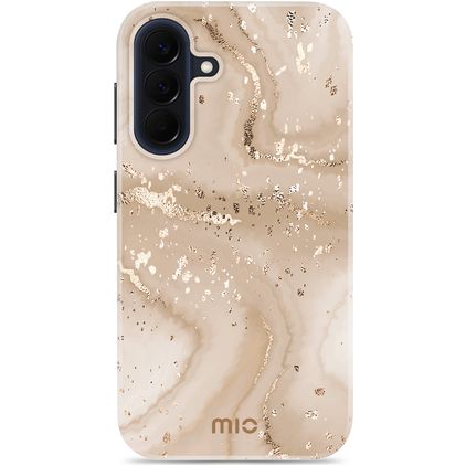 MIO Coque Samsung Galaxy A57 MagSafe Coque arrière Rigide - Gold Marble