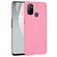 Mobigear Croco Coque OnePlus Nord N100 Coque arrière Rigide - Rose