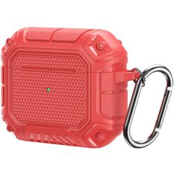 Mobigear Armor Coque Apple AirPods 3 Coque en Silicone Souple - Rouge