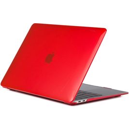 Mobigear Glossy MacBook Air 13 Pouces (2018-2020) Coque - Rouge - Model A1932 / A2179 / A2337